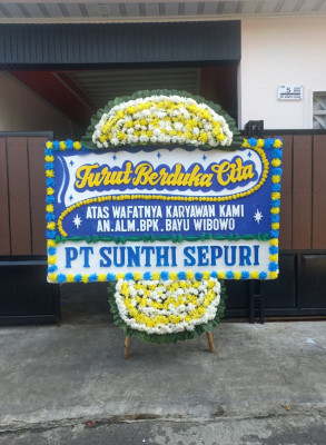 Papan Bunga Duka di Bitung Jaya