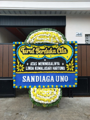 Papan Bunga Duka di Bitung Jaya