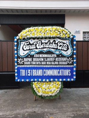 Papan Bunga Duka di Bitung Jaya
